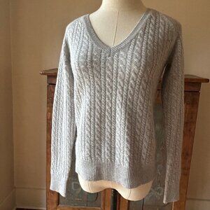 Vintage Ann Taylor Cashmere Cable Knit Sweater